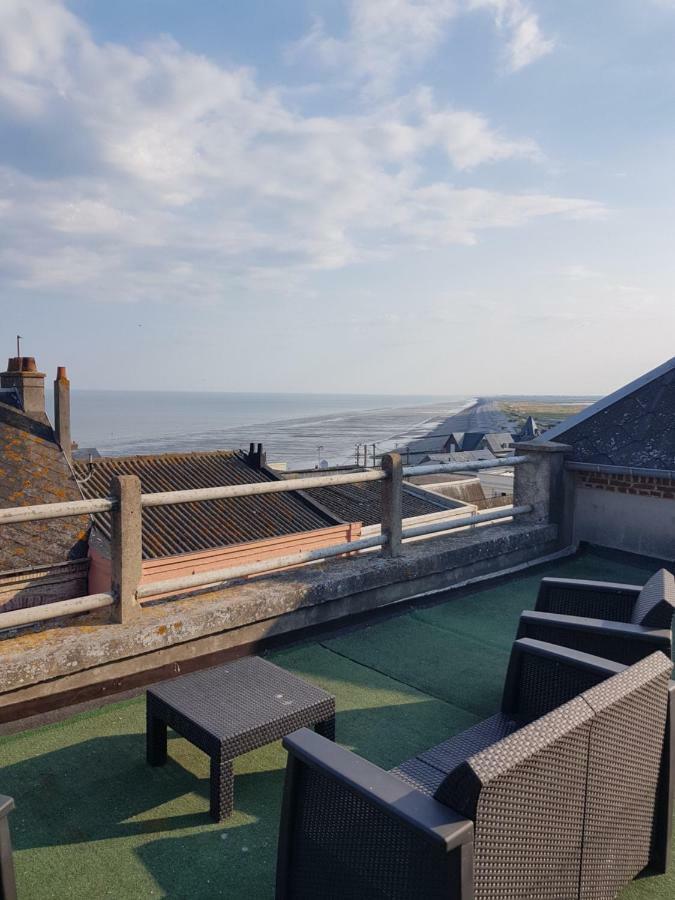 Terrasse Vue Sur Mer Apartamento Ault Exterior foto